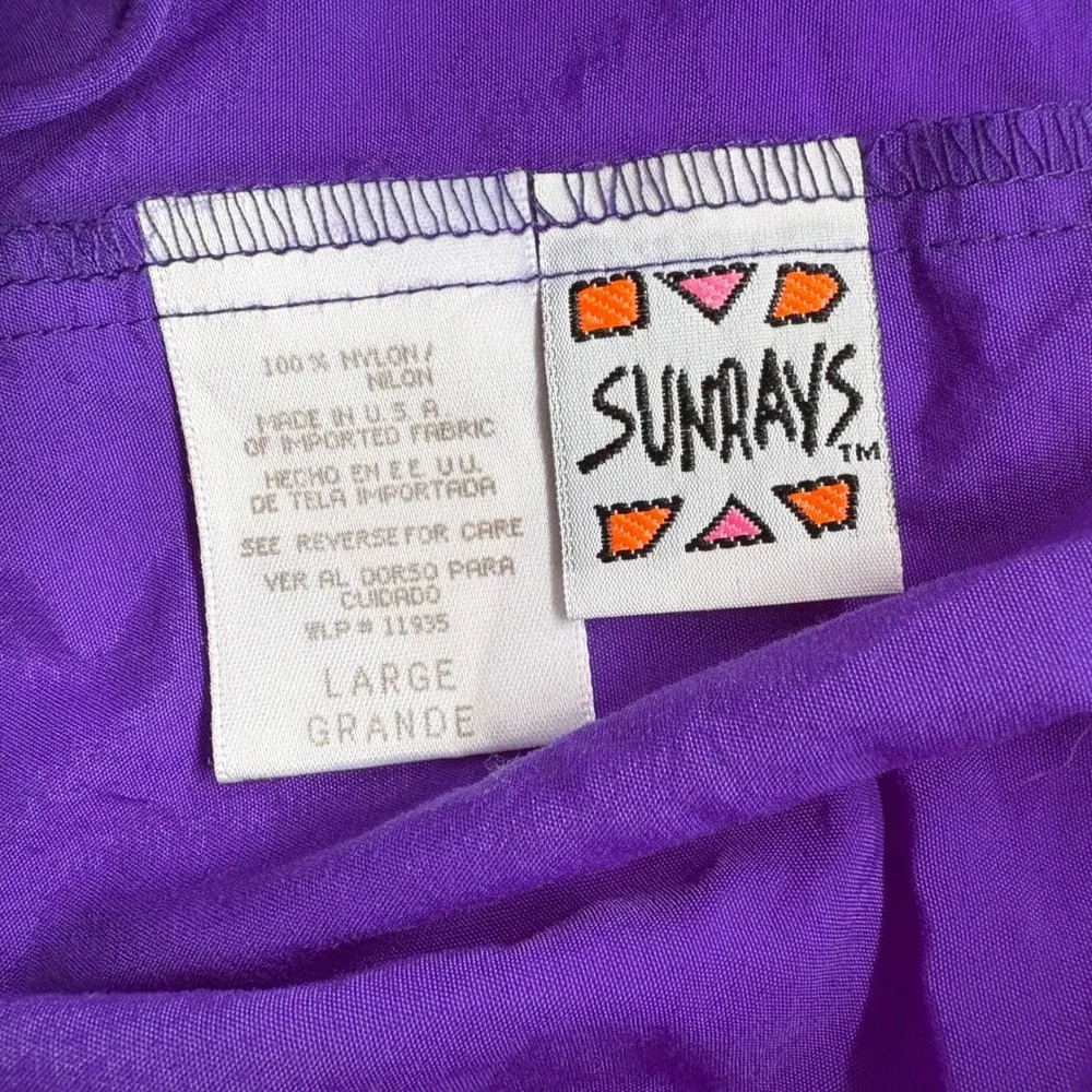 Vtg Sunrays 90s Beach Sports Fitness‎ Streetwear Trunks Mens M/L Made in USA